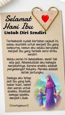 Hari Ibu Utk Diri