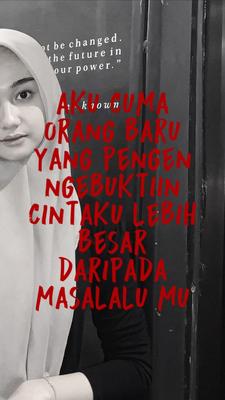 Aku cuma orang baru