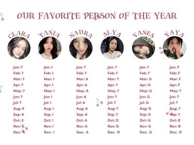 OUR FAV PERSN |BER 6
