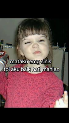 mataku emang sinis