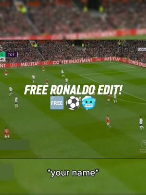 FREE CR7 EDIT!