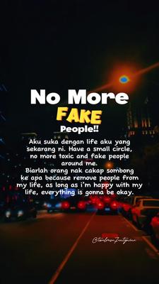 No More Fake People 