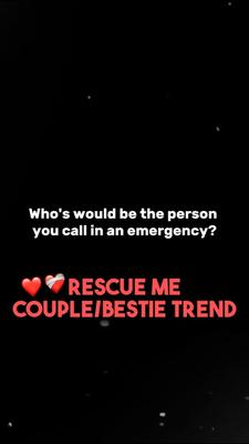 Who would rescue u❤️‍🩹