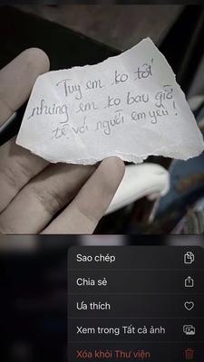 Mẫu 1 ảnh hay