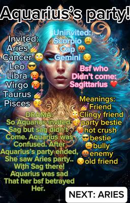 Aquarius’s party! 🥳 