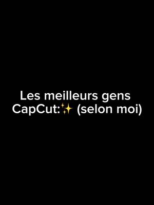 Les bests ✨