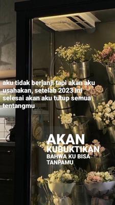 aku tidak berjanji..